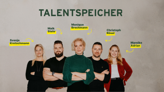 Imagemotiv Talentspeicher mit Team